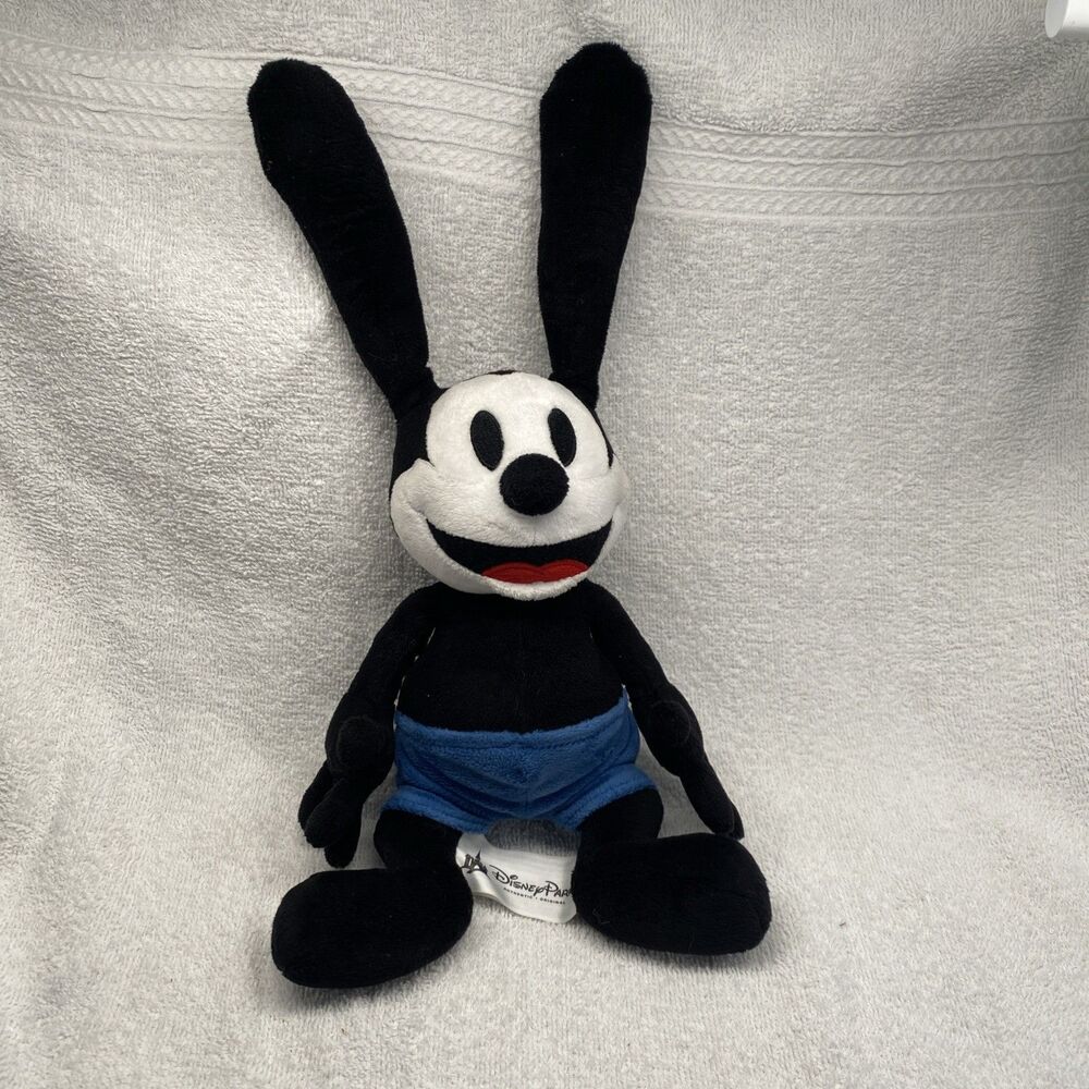 Disney Parks Oswald the Lucky Rabbit Plush 9 inch Stuffed Animal Toy